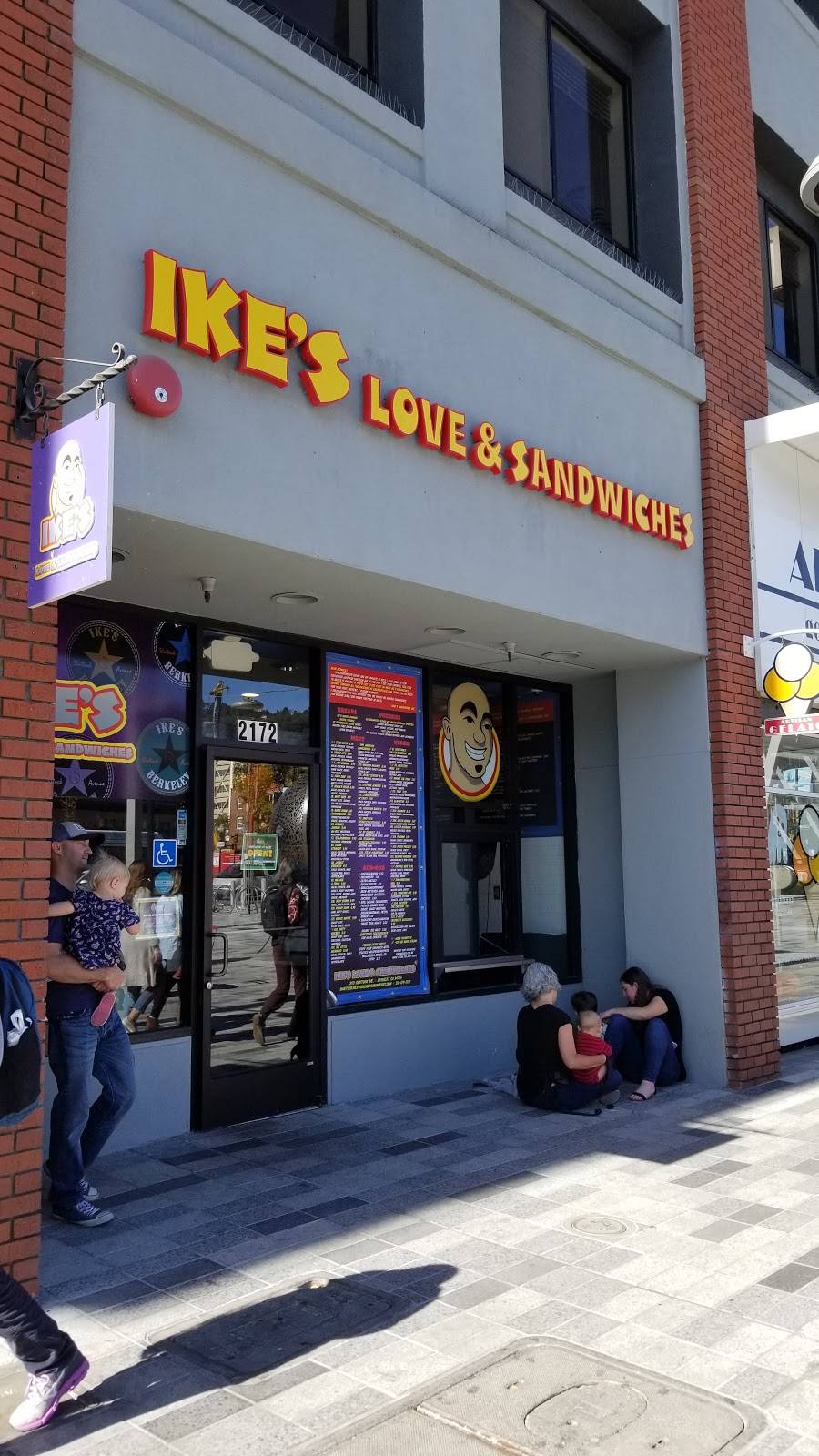 Ike’s Love and Sandwiches | restaurant | 2172 Shattuck Ave, Berkeley, CA 94704, USA | 5106795130 OR +1 510-679-5130