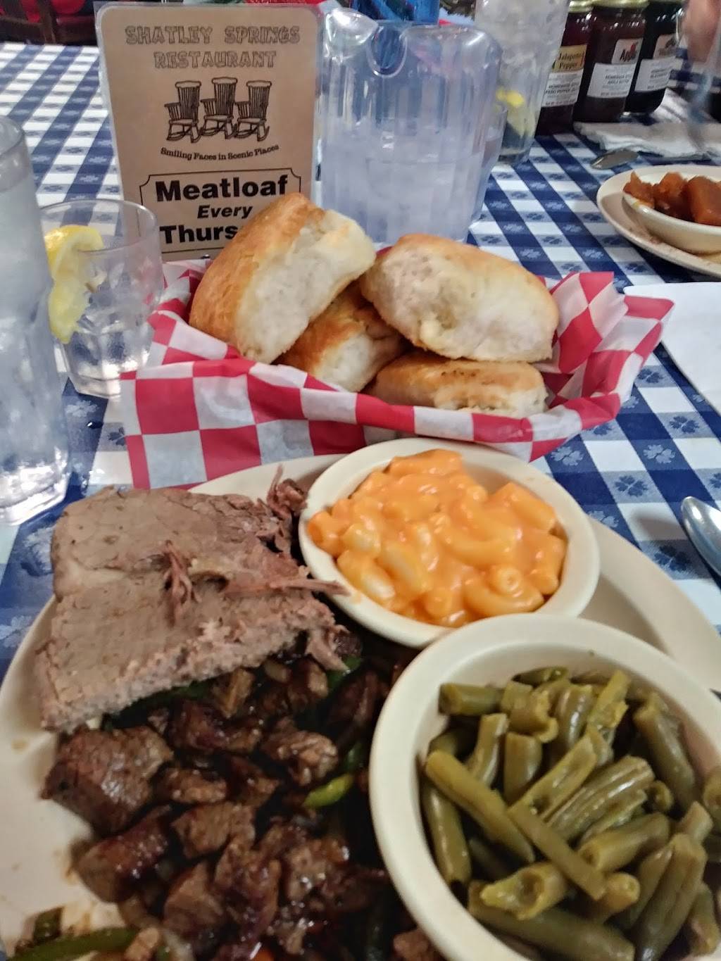 Shatley Springs | restaurant | 407 Shatley Springs Rd, Crumpler, NC 28617, USA | 3369822236 OR +1 336-982-2236