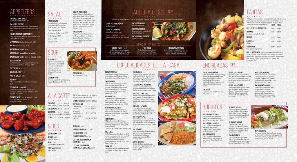 EL SOL MEXICAN GRILL | restaurant | 4520 FL-46, Sanford, FL 32771, USA | 4077326069 OR +1 407-732-6069