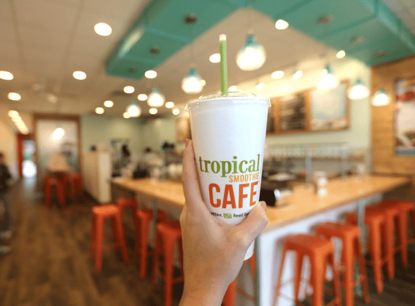 Tropical Smoothie Cafe | restaurant | 4793 Village Square Dr, Paducah, KY 42001, USA | 2705577348 OR +1 270-557-7348