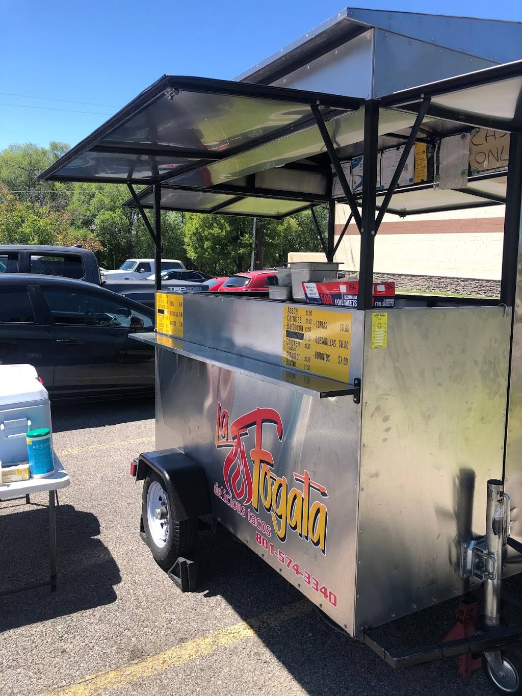 La Fogata Delicious Tacos Taco cart | restaurant | 9070 State St, Sandy, UT 84070, USA | 8015743340 OR +1 801-574-3340
