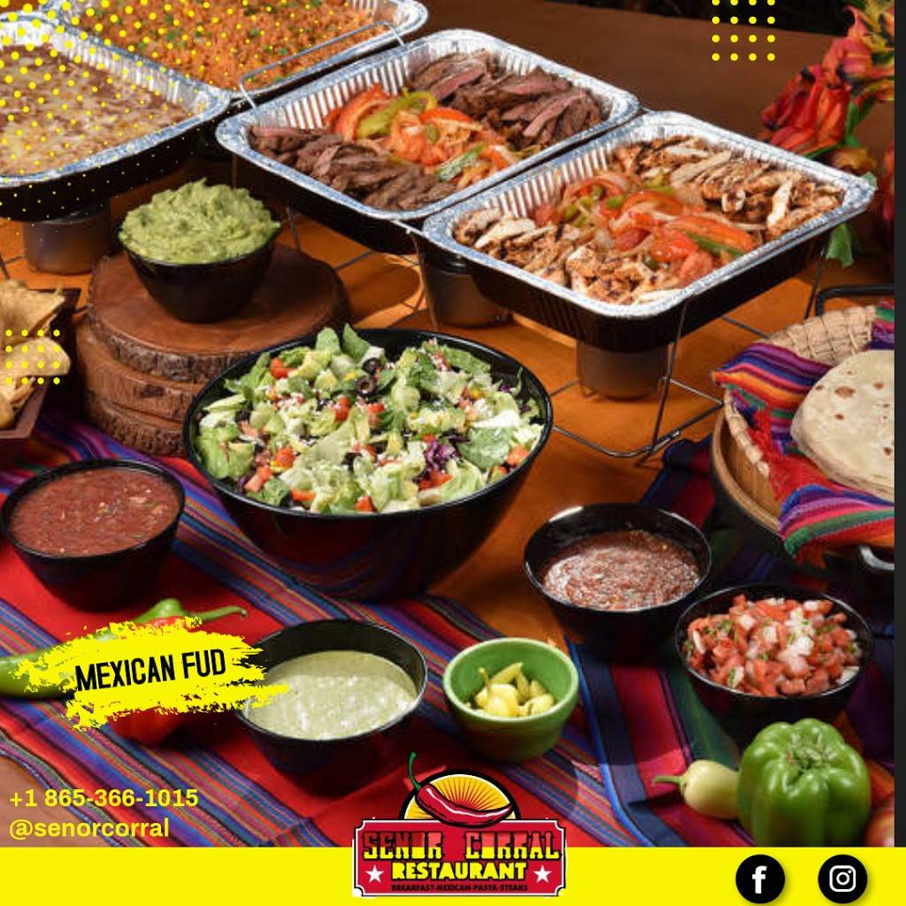 Senor Corral Restaurant | restaurant | 1386 Dolly Parton Pkwy, Sevierville, TN 37862, USA | 8653661015 OR +1 865-366-1015