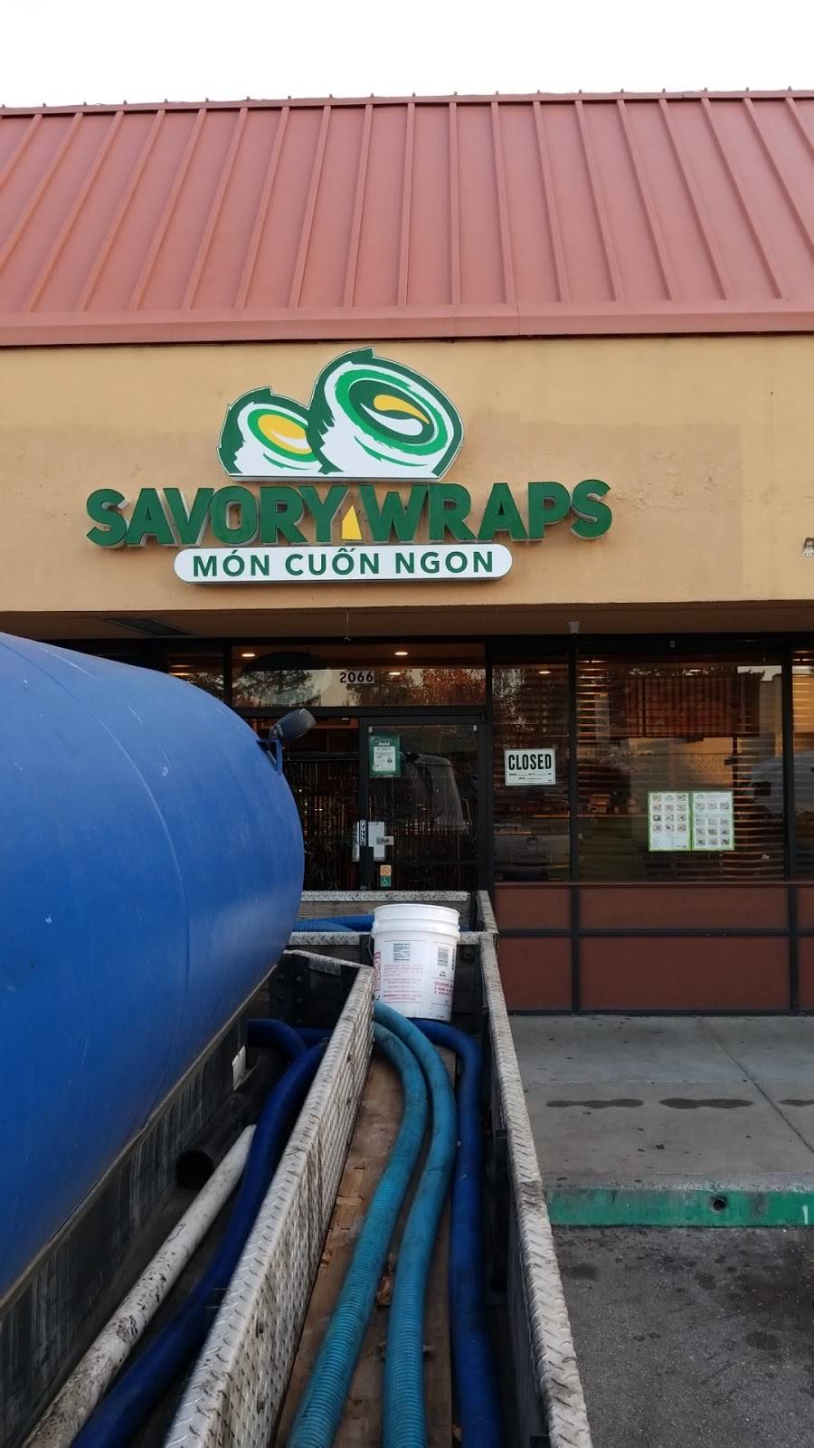 Savory Wraps | restaurant | 2066 Tully Rd, San Jose, CA 95122, USA | 4082231292 OR +1 408-223-1292