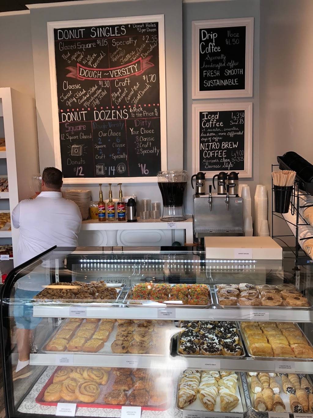 Dough-Versity Donuts & Coffee | restaurant | 5 S Beech St, Oxford, OH 45056, USA | 5135236549 OR +1 513-523-6549