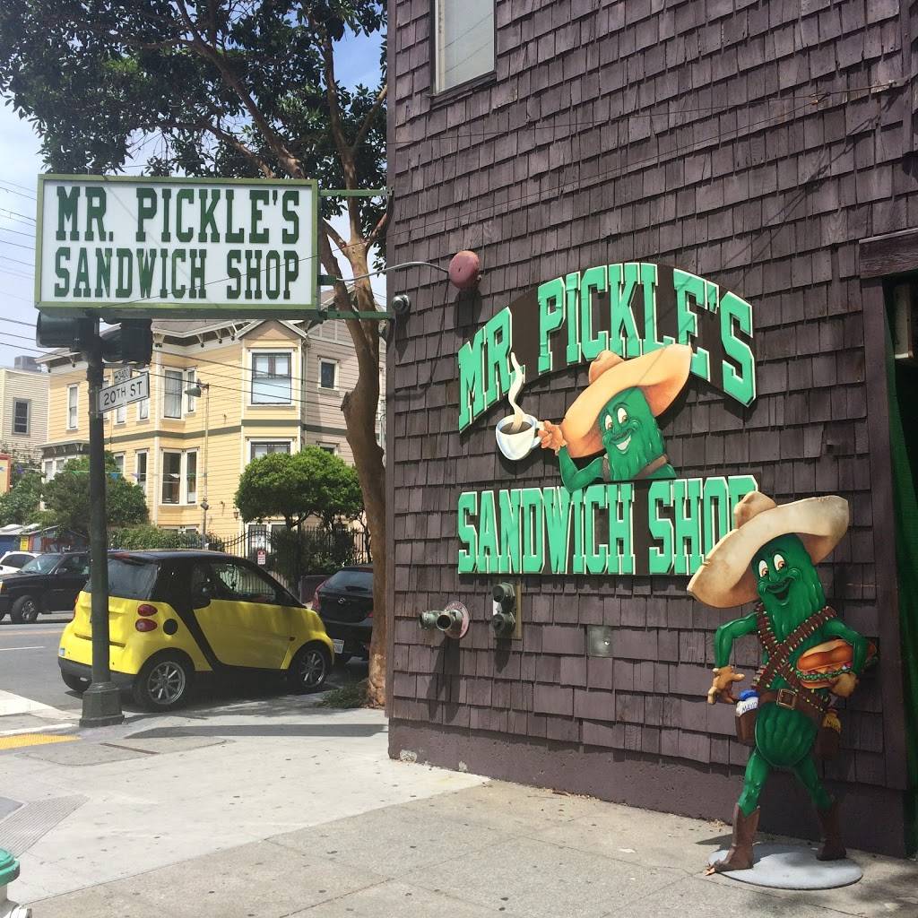 Mr. Pickles Sandwich Shop | meal takeaway | 3380 20th St #103, San Francisco, CA 94110, USA | 4158260143 OR +1 415-826-0143