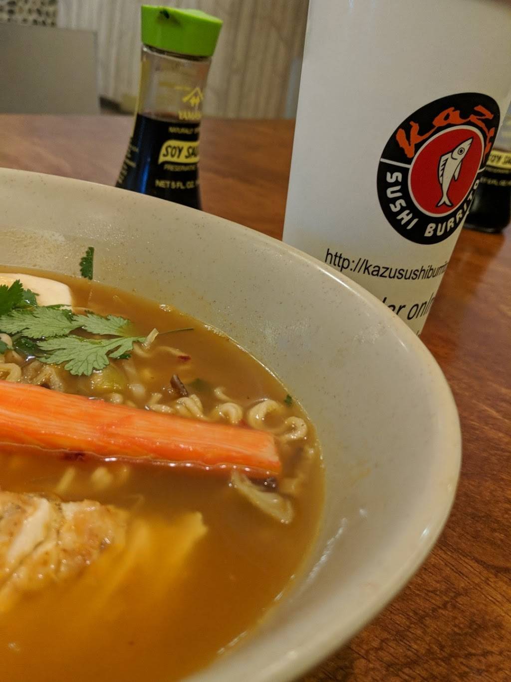 Kazu Sushi Burrito | restaurant | 117 W Adams St, Jacksonville, FL 32202, USA | 9044385020 OR +1 904-438-5020