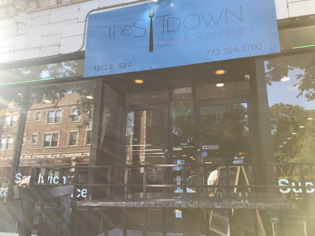 The Sit Down Cafe & Sushi Bar | restaurant | 1312 E 53rd St, Chicago, IL 60615, USA | 7733243700 OR +1 773-324-3700