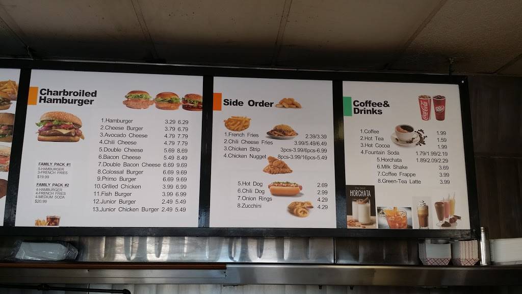 Primo Burgers | restaurant | 8205 Garfield Ave # K, Bell Gardens, CA 90201, USA | 5629287994 OR +1 562-928-7994