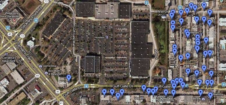 Gulf Gate Business Directory | shopping mall | 6612 Gateway Ave, Sarasota, FL 34231, USA | 9417248604 OR +1 941-724-8604