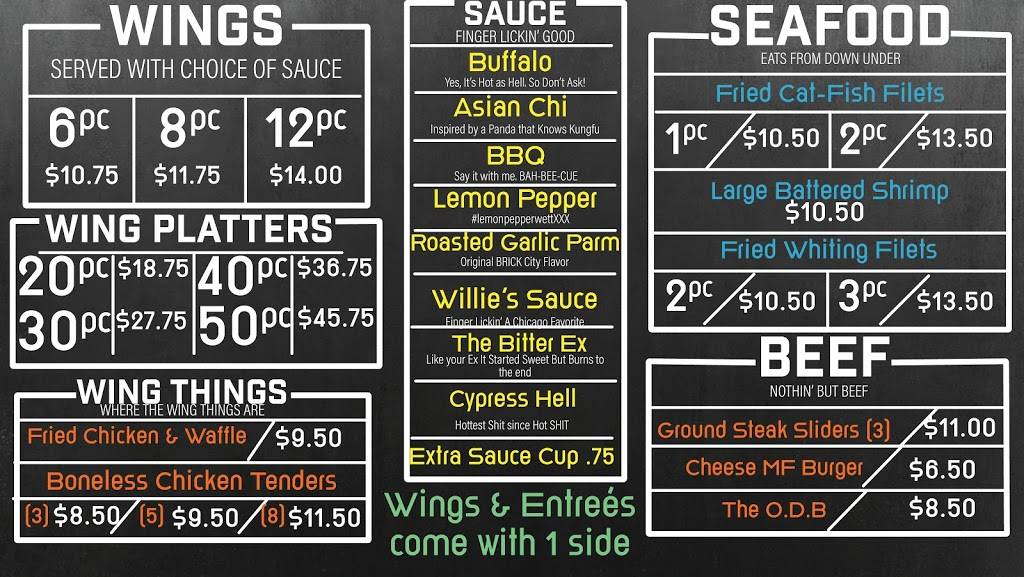 Uncle Willies Wings | restaurant | 945 Frelinghuysen Ave, Newark, NJ 07114, USA | 5134946470 OR +1 513-494-6470