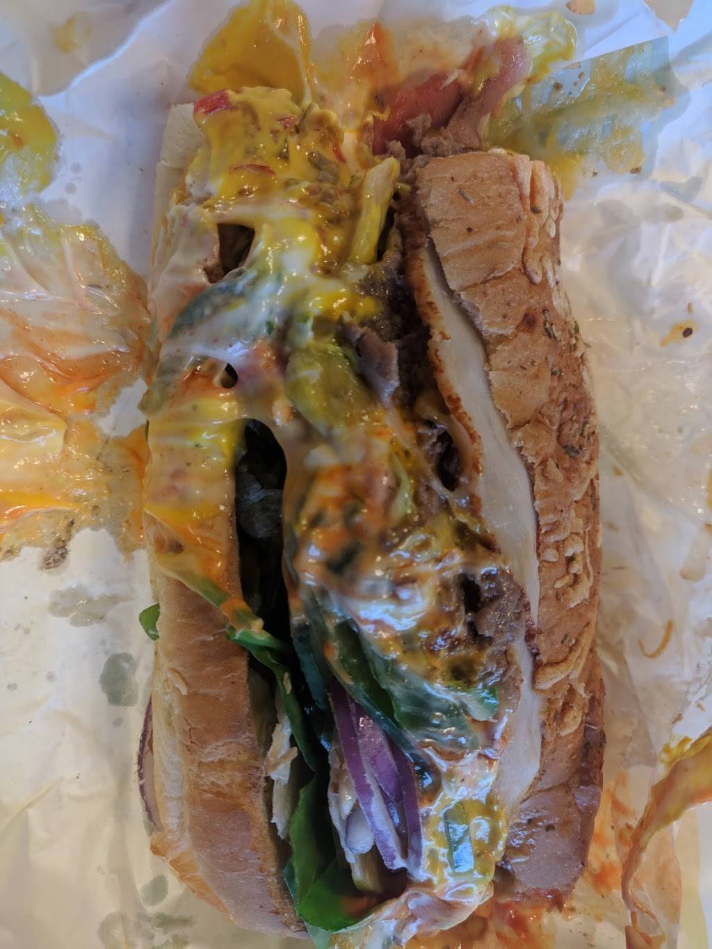 Subway | meal takeaway | 321 E Broad St, Richmond, VA 23219, USA | 8046497827 OR +1 804-649-7827