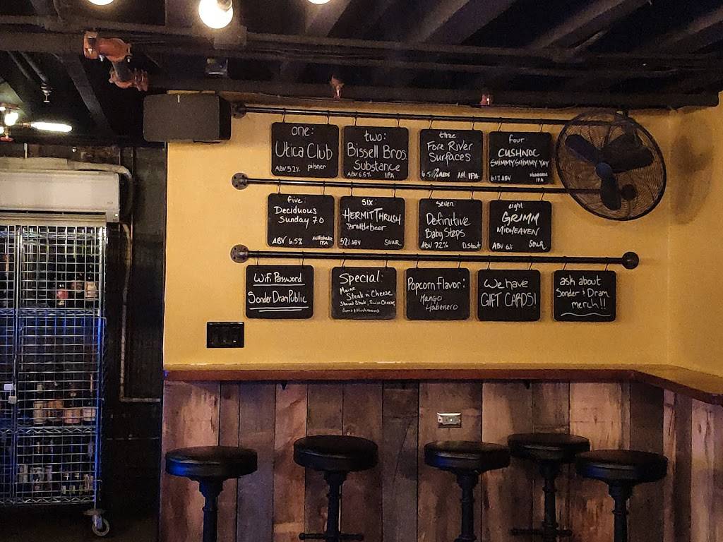 Sonder & Dram | restaurant | 12 Ash St, Lewiston, ME 04240, USA | 2073303021 OR +1 207-330-3021