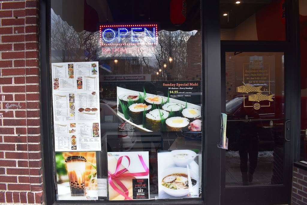 Rainbow Sushi Brookline | meal takeaway | 187 Harvard St, Brookline, MA 02446, USA | 6172772999 OR +1 617-277-2999