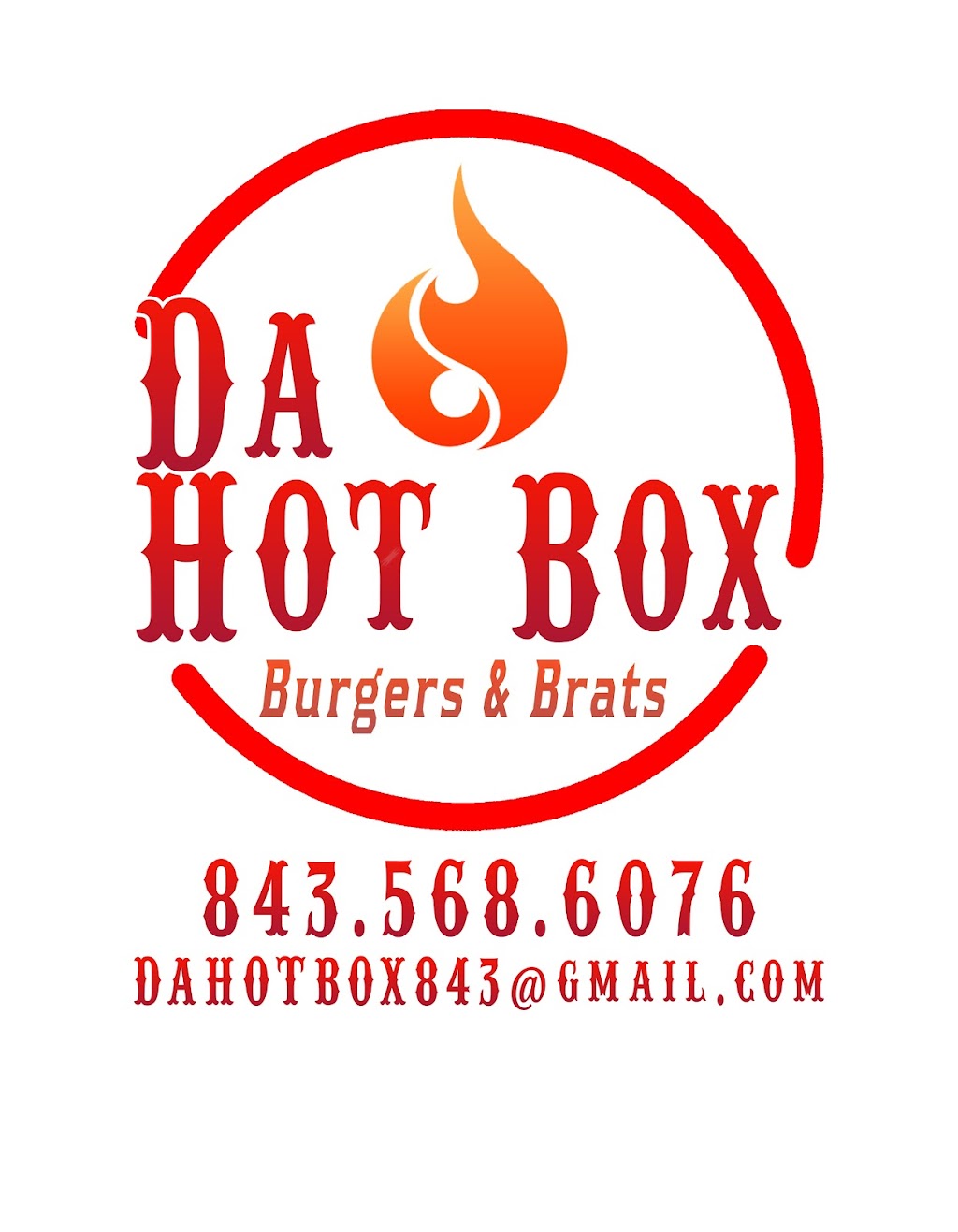 Da HotBox Burgers & Brats LLC | restaurant | 756 Blake Hl Rd, Johns Island, SC 29455, United States | 8435686076 OR +1 843-568-6076