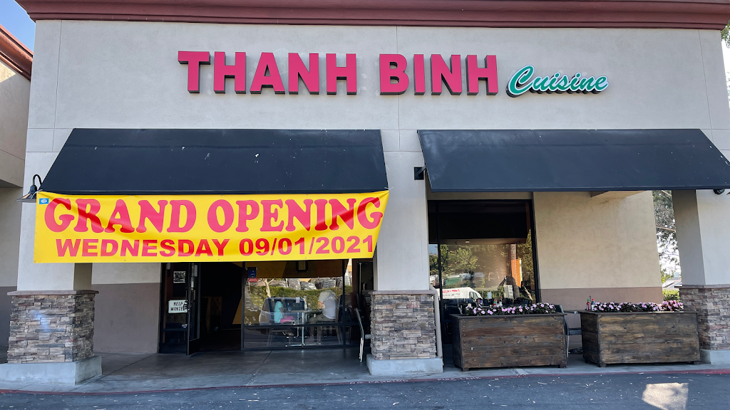 Thanh Binh Cuisine | restaurant | 23809 El Toro Rd, Lake Forest, CA 92630, USA | 9496992820 OR +1 949-699-2820