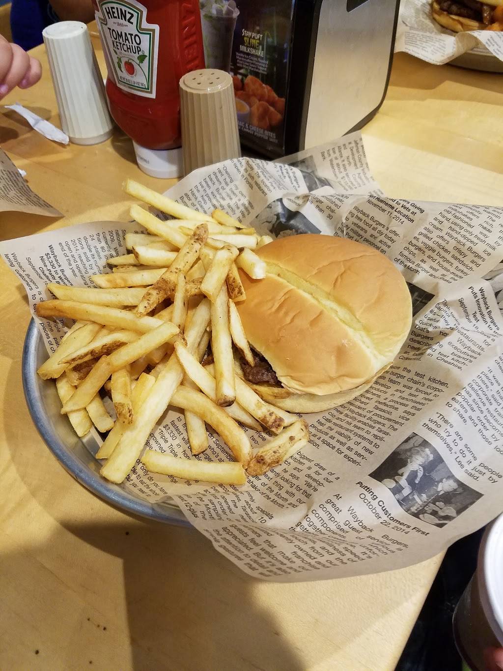 Wayback Burgers | restaurant | 2306 Hempstead Turnpike, East Meadow, NY 11554, USA | 5165200298 OR +1 516-520-0298