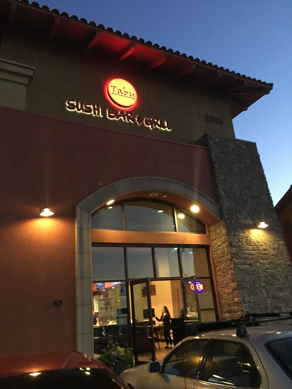 Tabu Sushi Bar & Grill Santee | restaurant | 9343 Mission Gorge Rd, Santee, CA 92071, USA | 6192018228 OR +1 619-201-8228