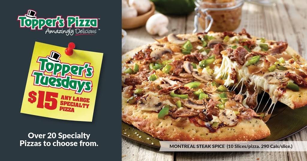 Toppers Pizza - Whitby | meal delivery | 3500 Brock St N, Whitby, ON L1R 3J4, Canada | 8664546644 OR +1 866-454-6644
