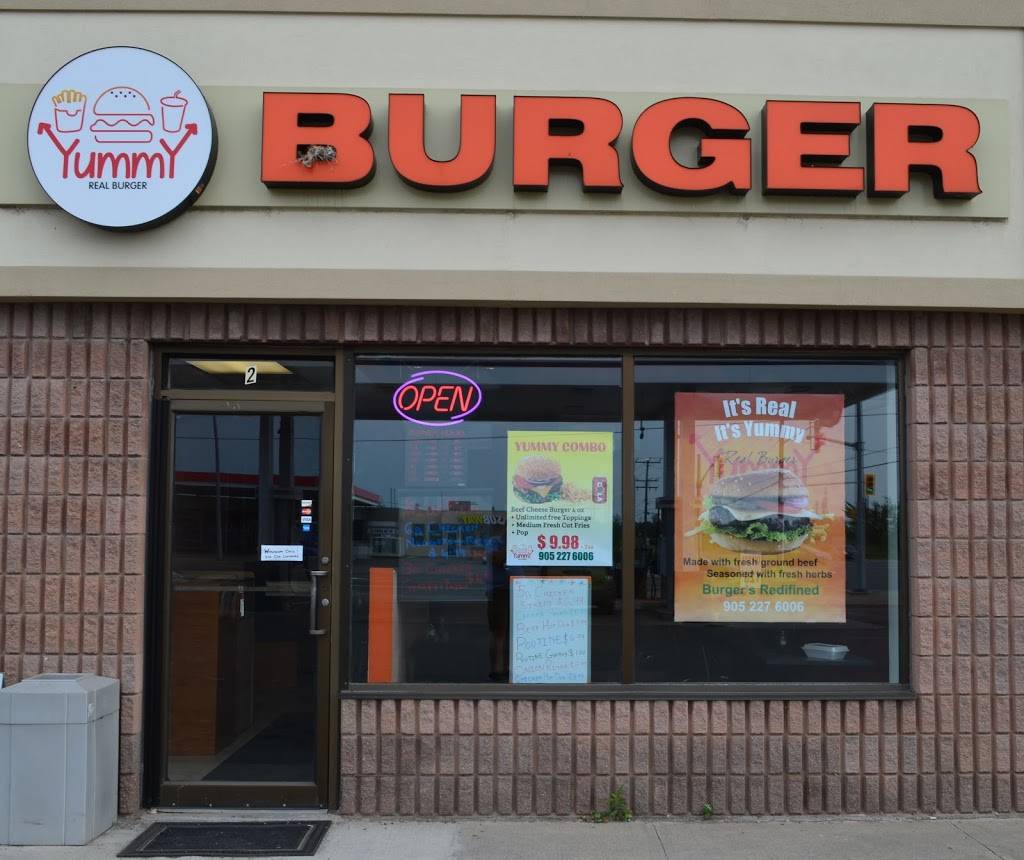 YummY Real Burger | restaurant | 13207 Lundys Ln, Niagara Falls, ON L2E 6S4, Canada | 9052276006 OR +1 905-227-6006