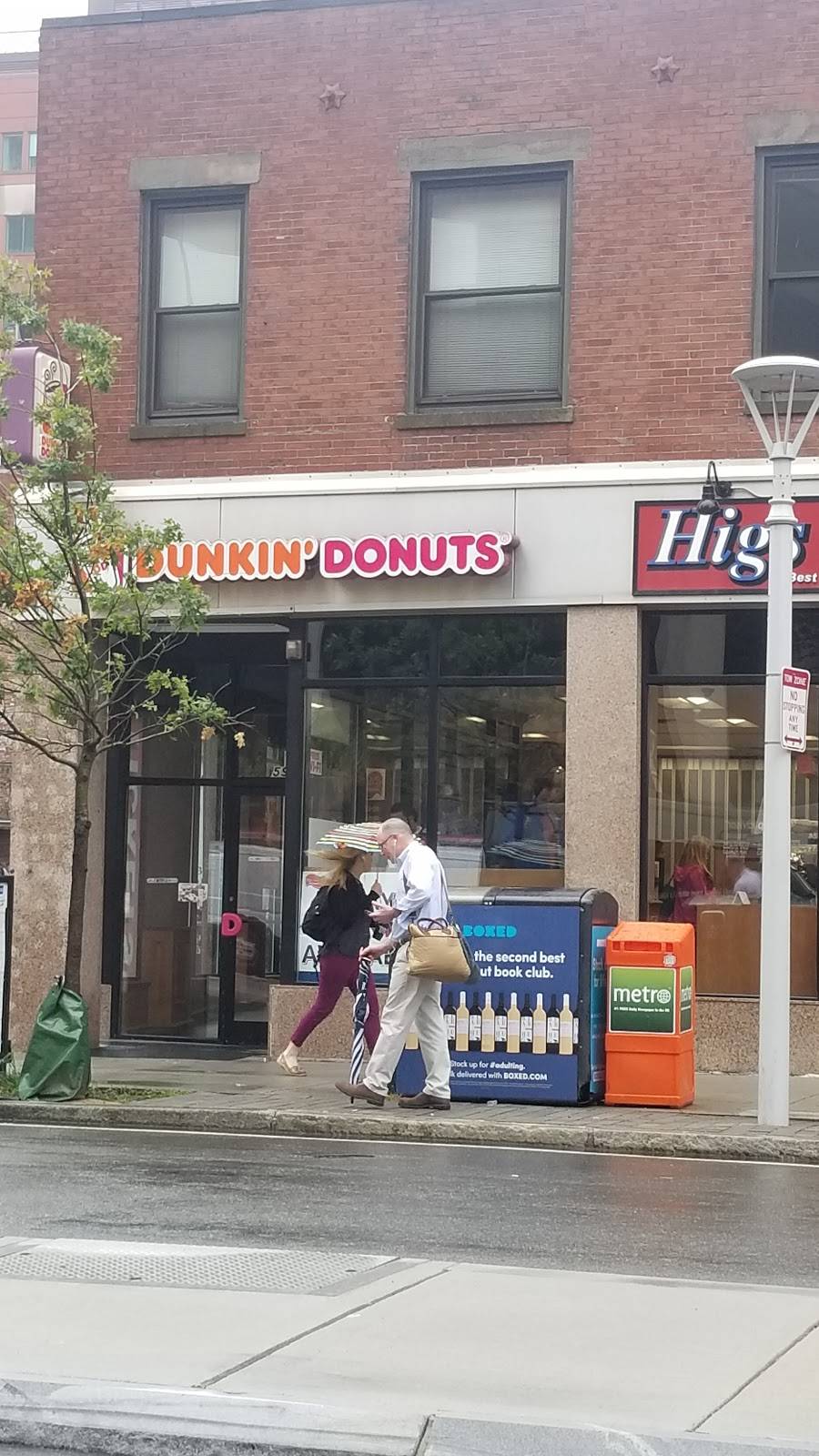 Dunkin | bakery | 59 Causeway St, Boston, MA 02114, USA | 6173674565 OR +1 617-367-4565