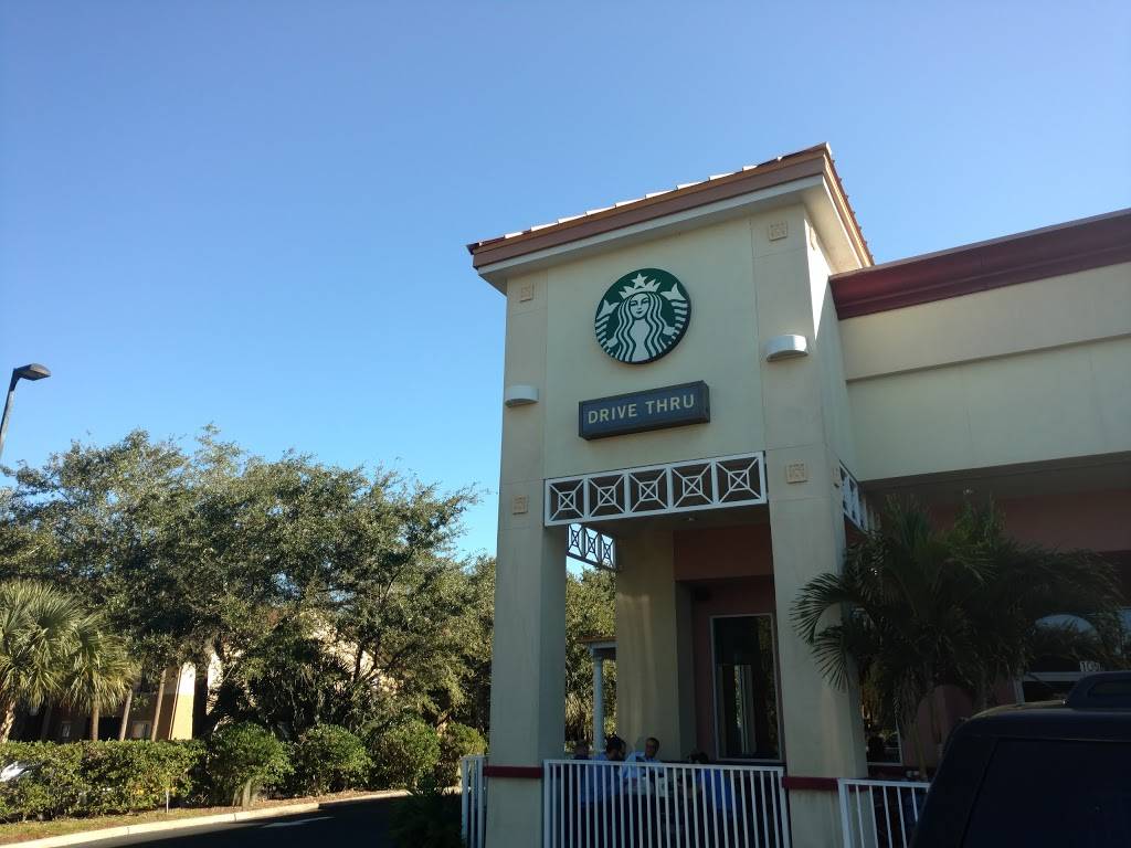 Starbucks | cafe | 13401 Blue Heron Beach Dr, Orlando, FL 32821, USA | 4073878700 OR +1 407-387-8700