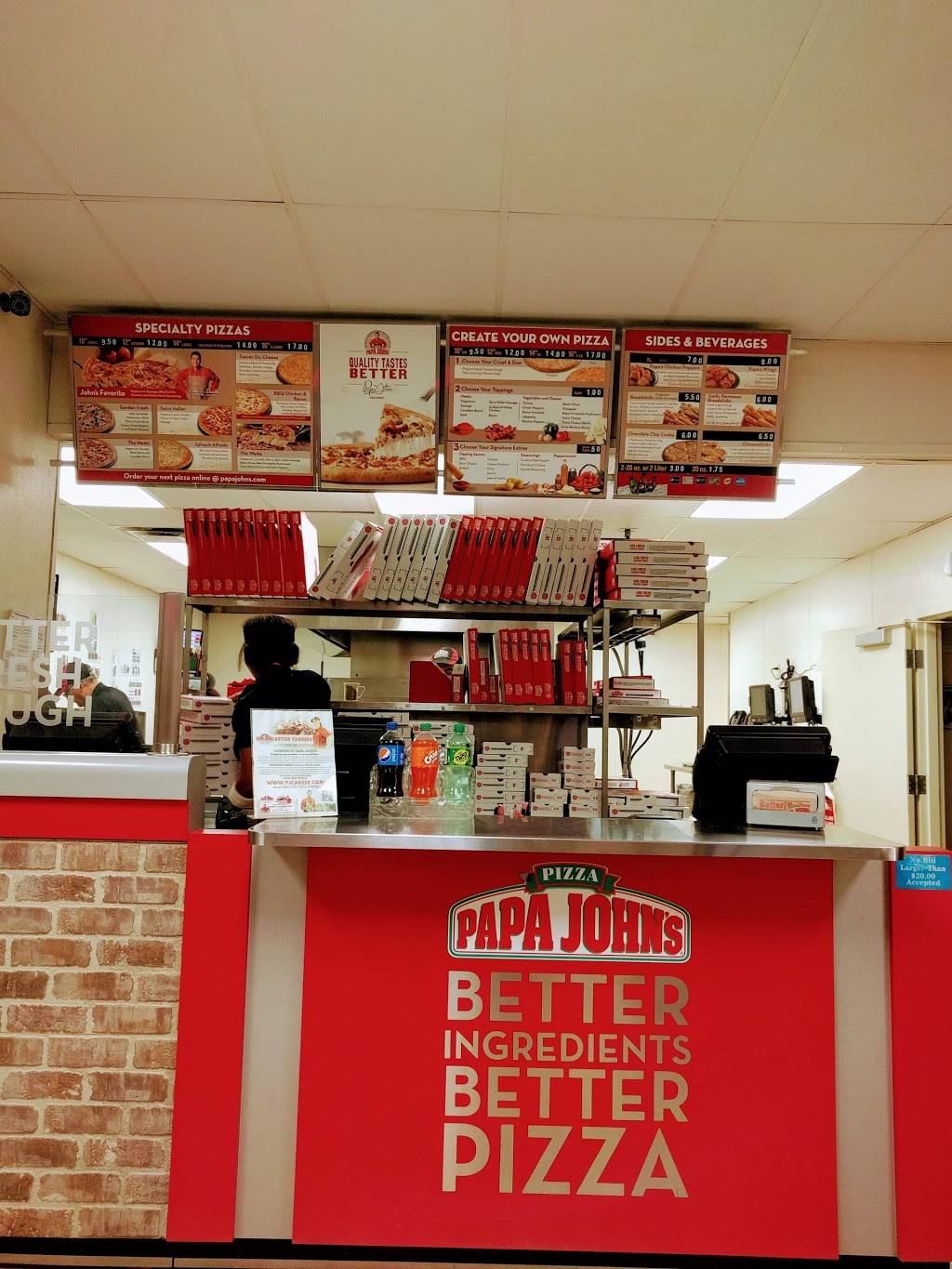 Papa Johns Pizza | restaurant | 5130 S Dale Mabry Hwy Ste 103, Tampa, FL 33611, USA | 8138317272 OR +1 813-831-7272