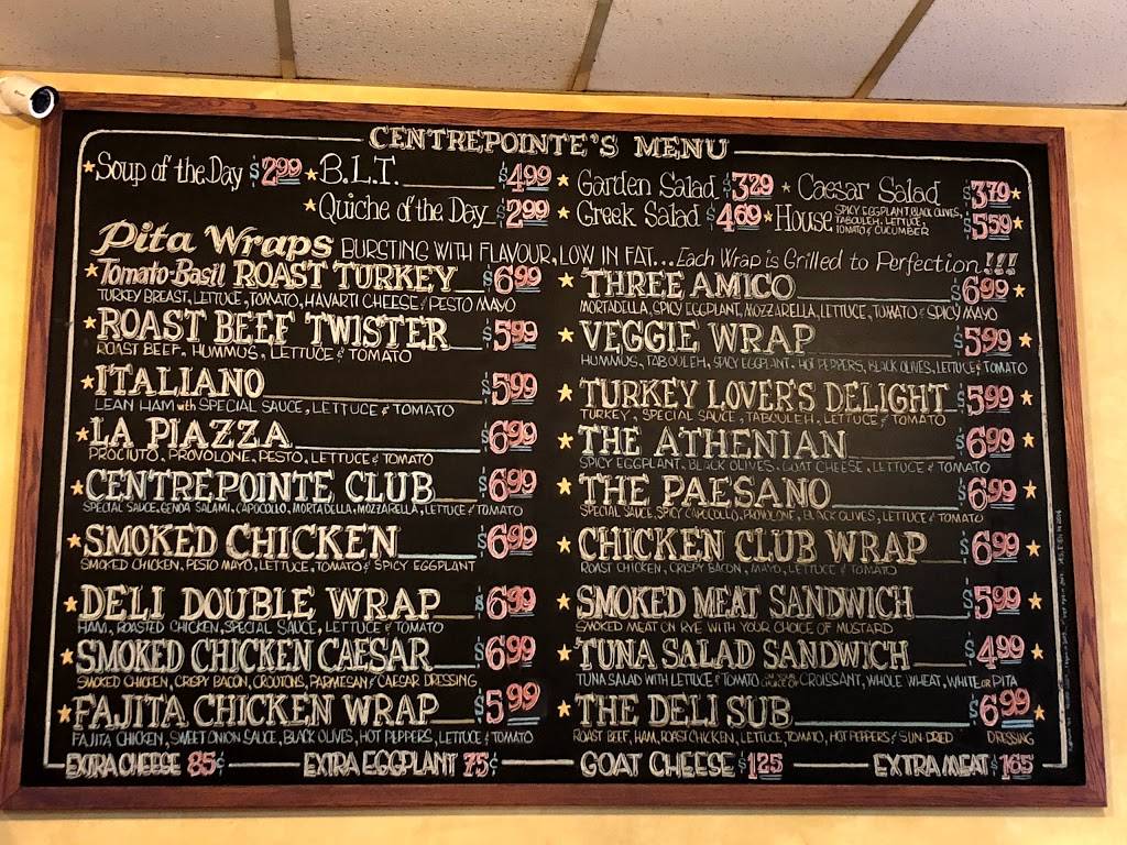 Centrepointe Cafe & Deli | restaurant | 117 Centrepointe Dr Unit 124A, Nepean, ON K2G 5X3, Canada | 6132240010 OR +1 613-224-0010