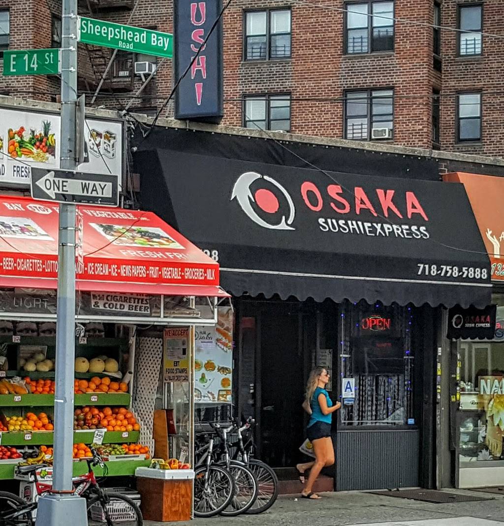 Osaka Sushi Express | restaurant | 3920, 1328 Sheepshead Bay Rd, Brooklyn, NY 11235, USA | 7187585888 OR +1 718-758-5888