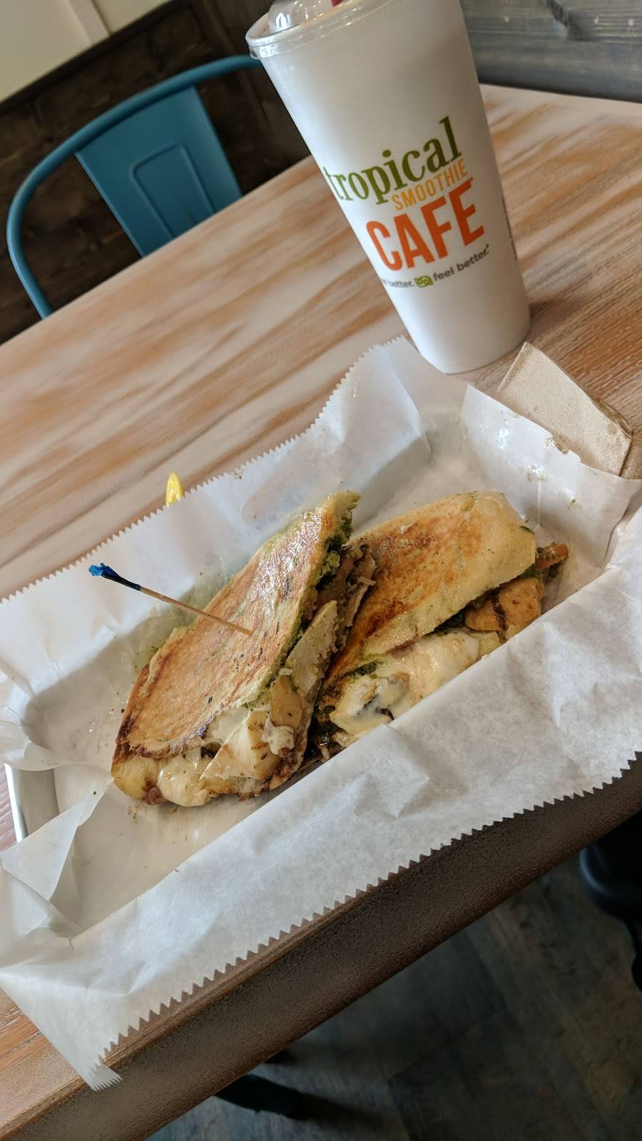 Tropical Smoothie Cafe | restaurant | 3991 Pickett Road, Fairfax, VA 22031, USA | 7032723535 OR +1 703-272-3535