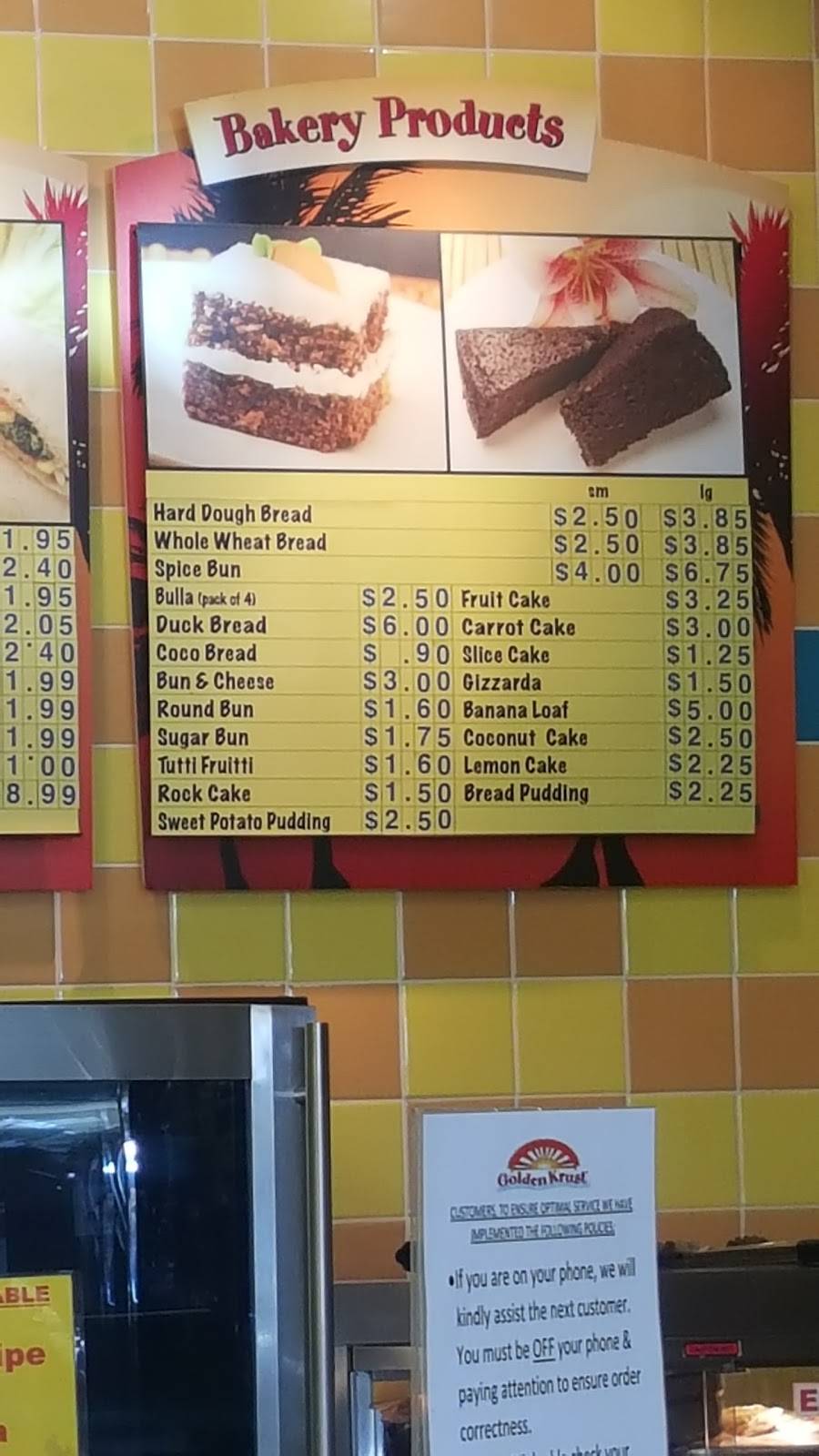 Golden Krust Caribben Bakery & Grill | bakery | 2753 N Hiawassee Rd, Orlando, FL 32818, USA | 4077303777 OR +1 407-730-3777