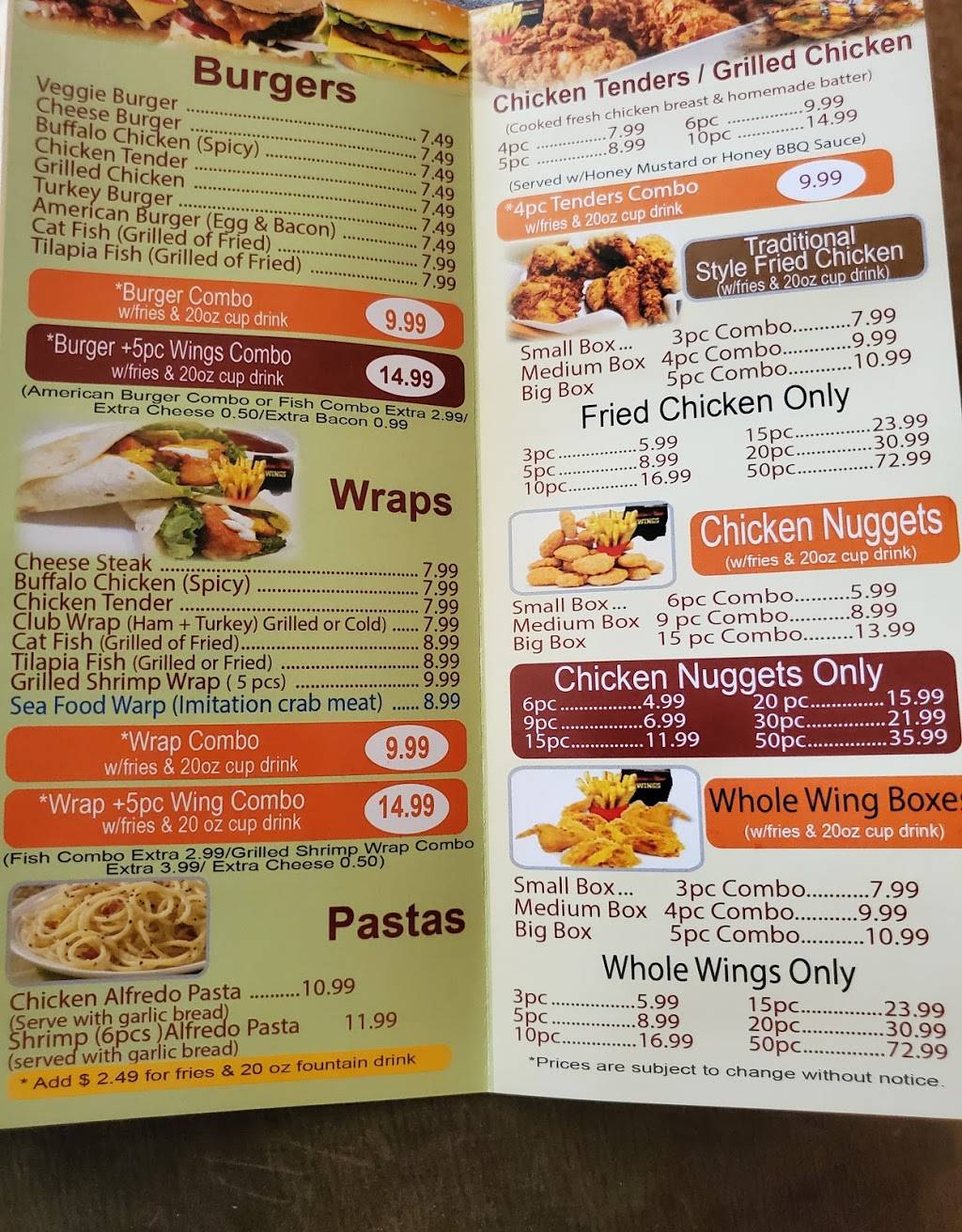 Americas Best Wings | restaurant | 1443 N Main St, Suffolk, VA 23434, USA | 7579355577 OR +1 757-935-5577