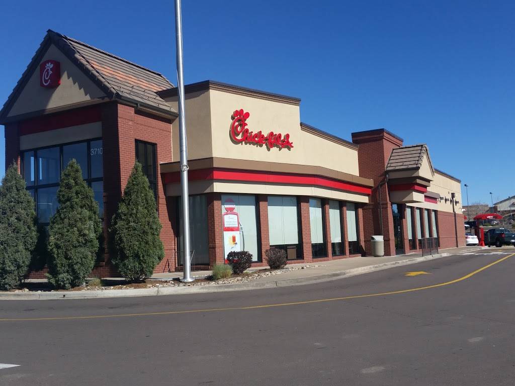 Chick-fil-A | restaurant | 3710 Bloomington St, Colorado Springs, CO 80922, USA | 7195963577 OR +1 719-596-3577