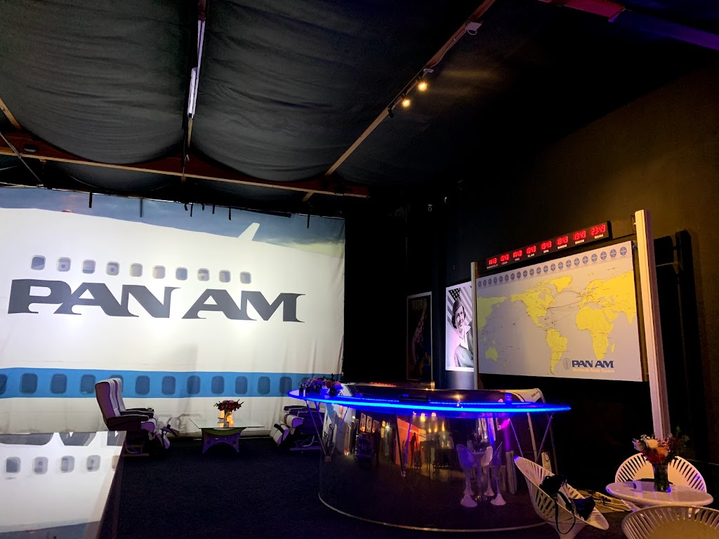 Pan Am Experience | restaurant | Air Hollywood, Inc, 28458 Westinghouse Pl, Santa Clarita, CA 91355, USA | 8188900444 OR +1 818-890-0444