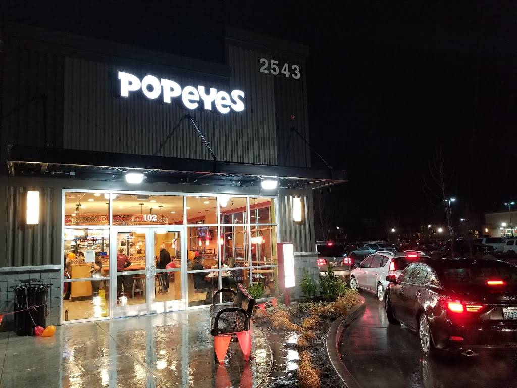 Popeyes Louisiana Kitchen | restaurant | 2543 172nd St NE, Marysville, WA 98271, USA | 3606548299 OR +1 360-654-8299