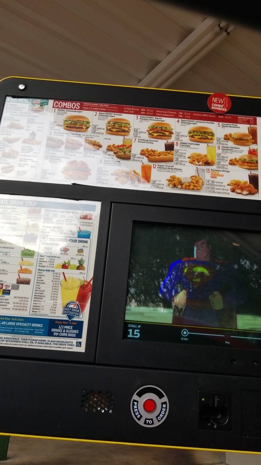 Sonic Drive-In | restaurant | 5020 Fairmont Pkwy, Pasadena, TX 77505, USA | 2814875788 OR +1 281-487-5788
