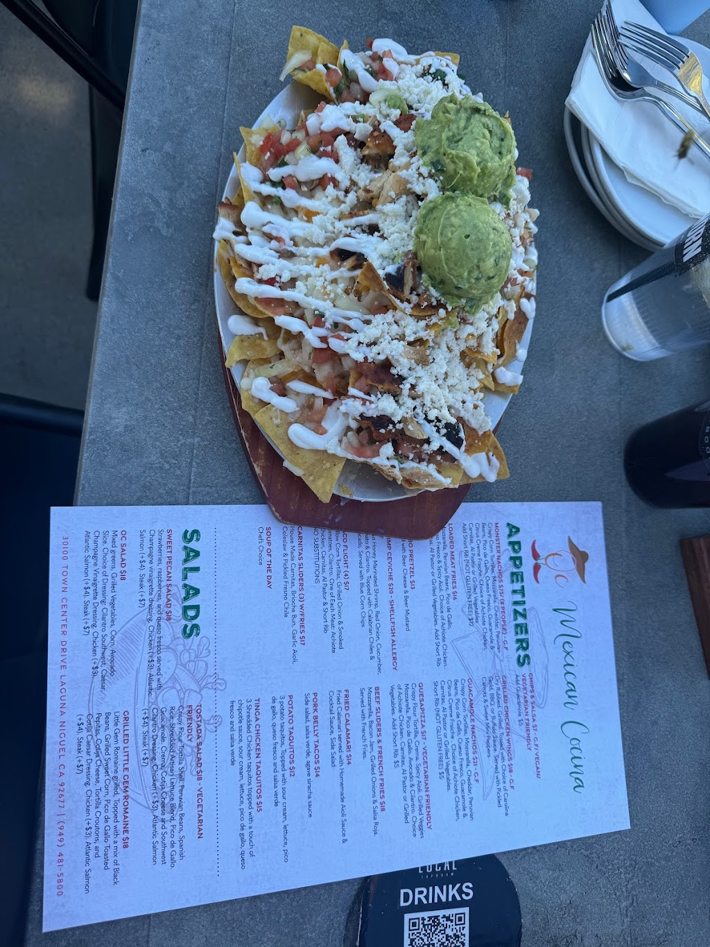 OC Mexican Cocina | restaurant | 30100 Town Center Dr, Laguna Niguel, CA 92677, USA | 9494815800 OR +1 949-481-5800