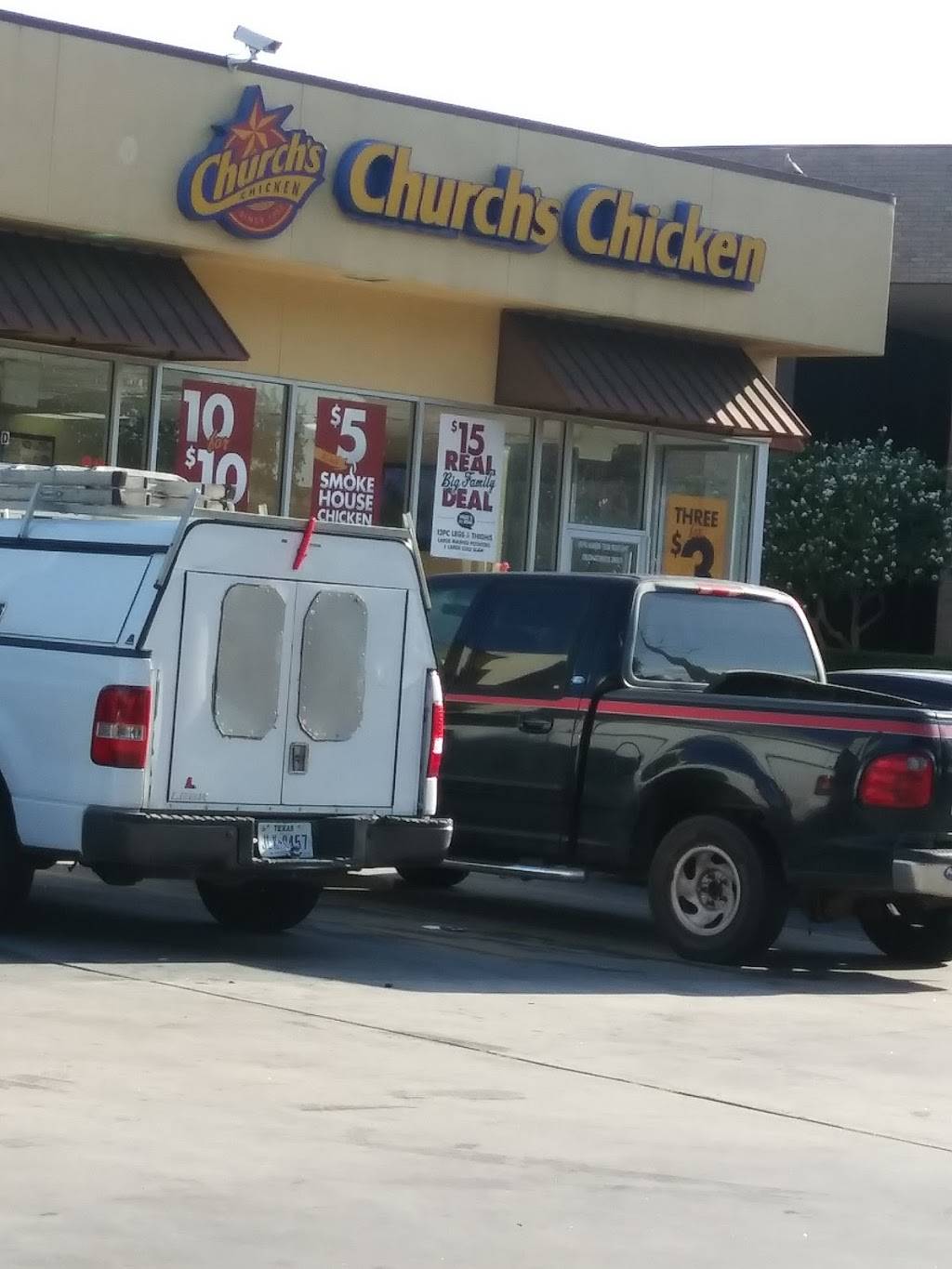 Churchs Chicken | restaurant | 392 N Sam Houston Pkwy E #D, Houston, TX 77060, USA | 2814481900 OR +1 281-448-1900