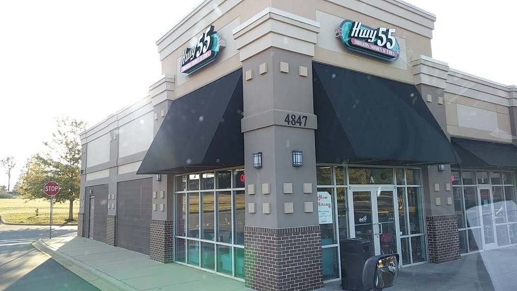 Hwy 55 Burgers, Shakes & Fries | restaurant | 4847 Shopton Rd, Charlotte, NC 28278, USA | 9802154983 OR +1 980-215-4983