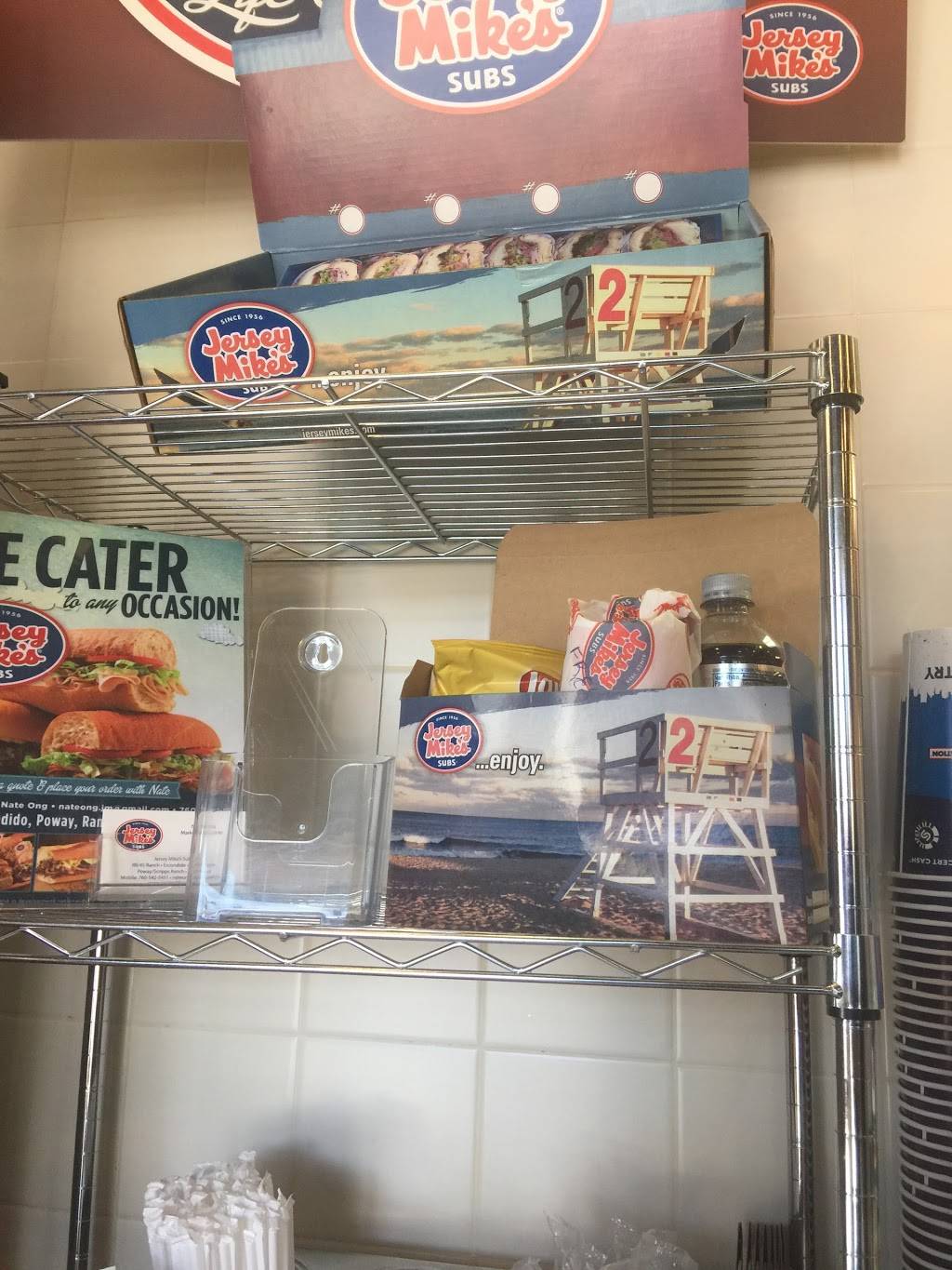 Jersey Mikes Subs | meal takeaway | 1829 S Centre City Pkwy, Escondido, CA 92025, USA | 7607477427 OR +1 760-747-7427