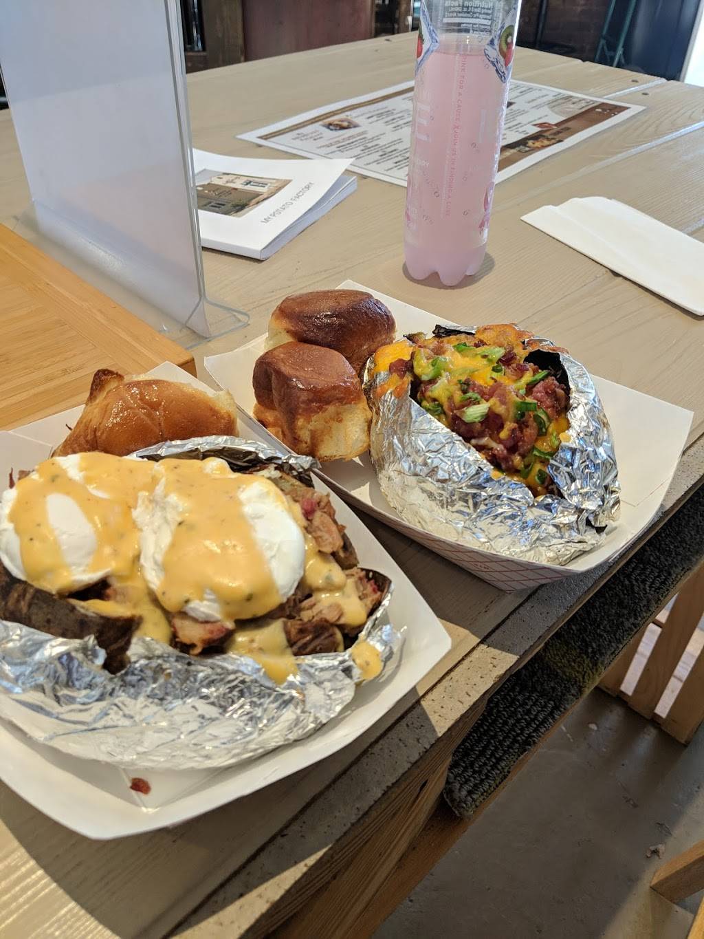 My Potato Factory | restaurant | 1521 Ralph David Abernathy Blvd SW, Atlanta, GA 30310, USA | 4043431946 OR +1 404-343-1946