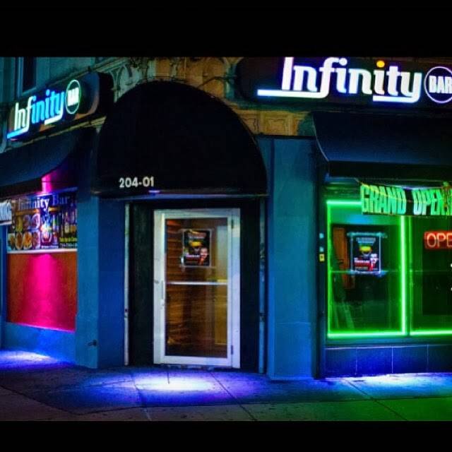 Infinity Bar | restaurant | 204-01 Jamaica Ave, Jamaica, NY 11423, USA | 3478763648 OR +1 347-876-3648