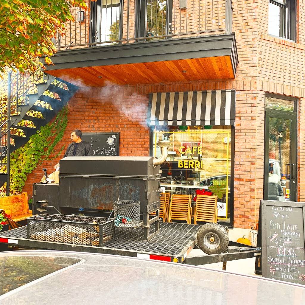 Cafe via Berri | restaurant | 426 Rue Faillon E, Montréal, QC H2R 1L4, Canada | 5145433542 OR +1 514-543-3542