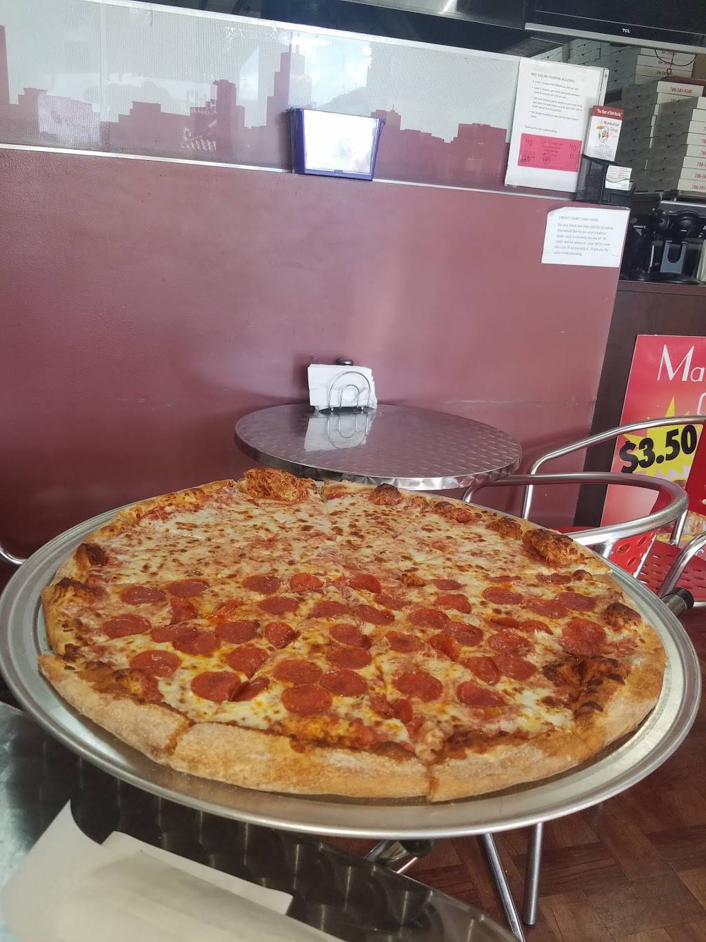 Manhattan & Chicago Pizza | meal delivery | 12715 S Dixie Hwy, Pinecrest, FL 33156, USA | 7865819240 OR +1 786-581-9240