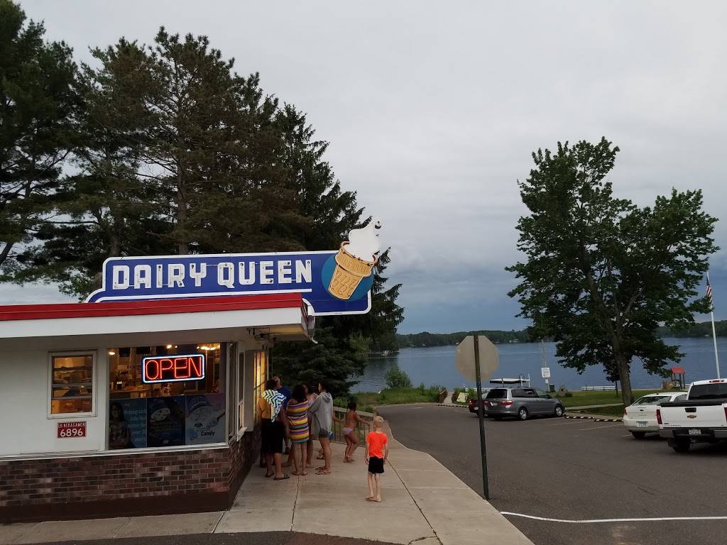Dairy Queen | restaurant | 6896 S Lake Ave, Lake Nebagamon, WI 54849, USA | 7153742363 OR +1 715-374-2363