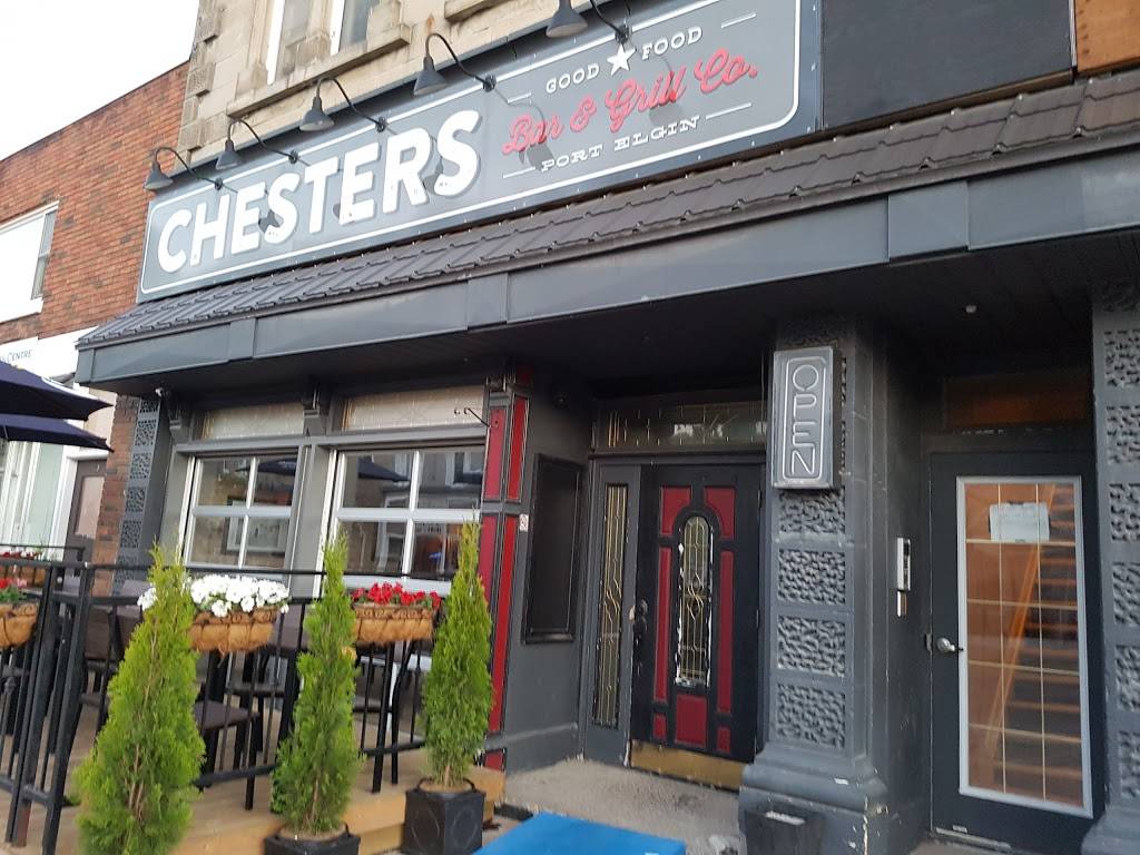 Chesters Bar & Grill Co. | restaurant | 672 Goderich St, Port Elgin, ON N0H 2C0, Canada | 2264532141 OR +1 226-453-2141
