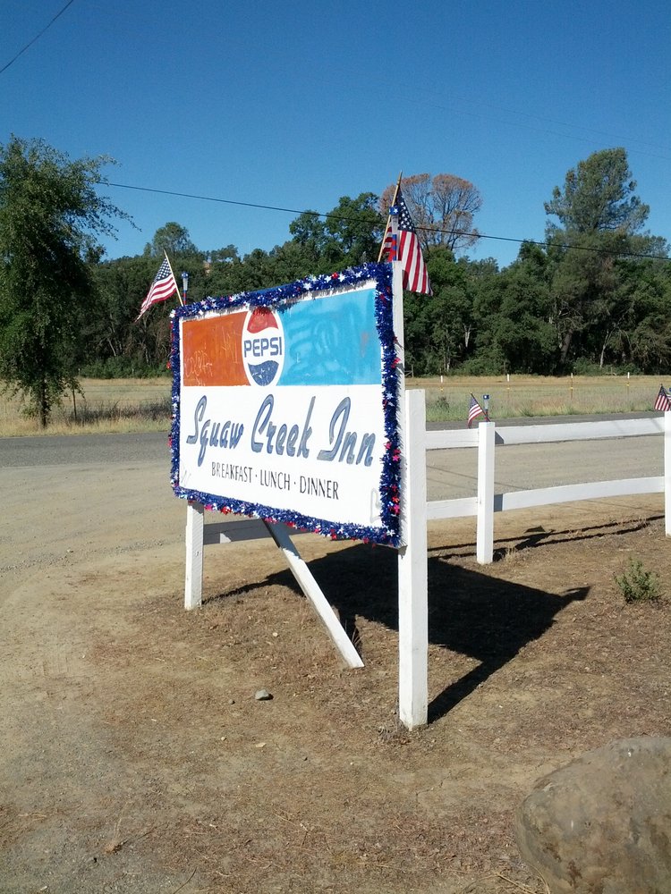 Squaw Creek Inn | restaurant | 4419 Sites Lodoga Rd, Stonyford, CA 95979, USA | 5309633483 OR +1 530-963-3483