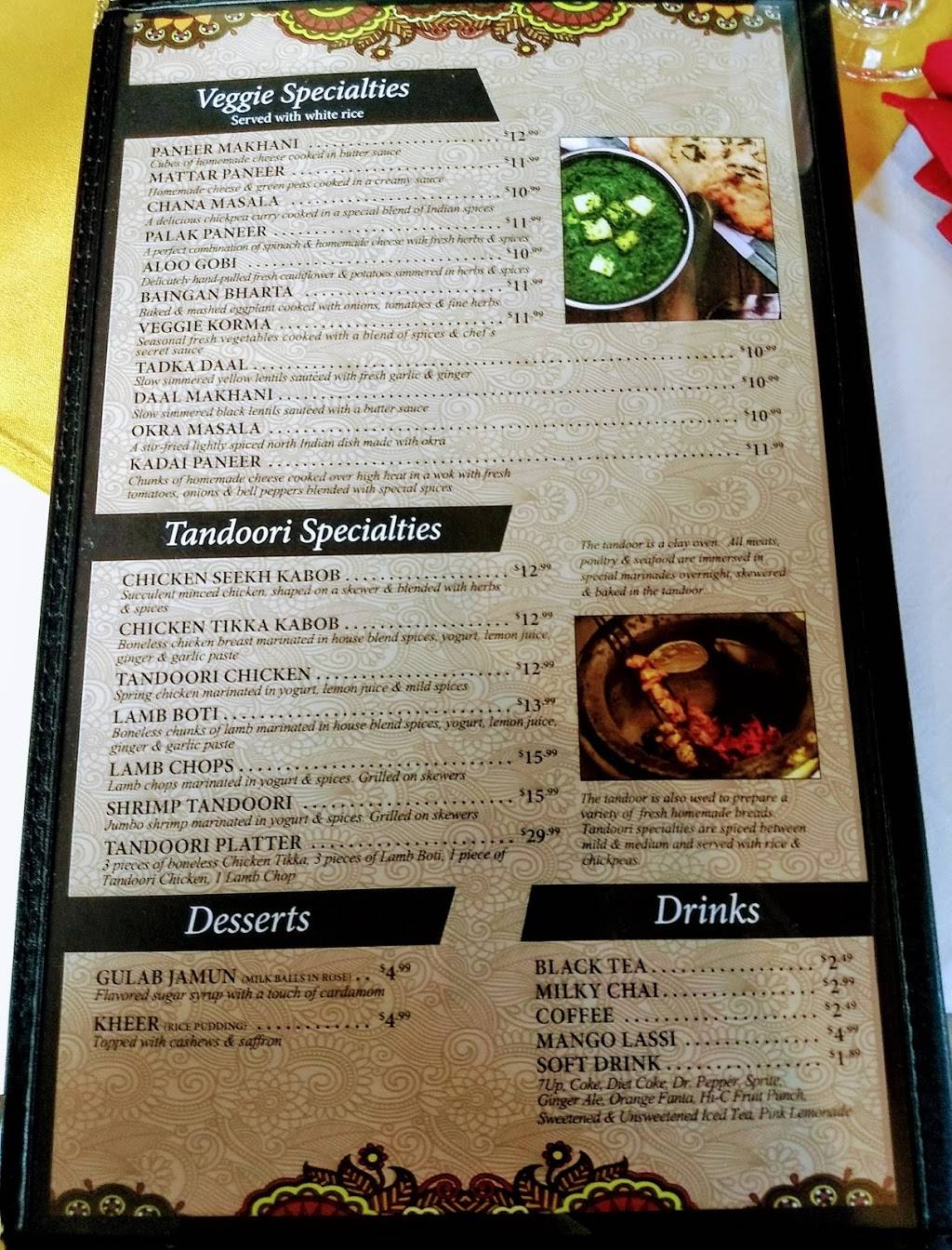 Diya indian cuisine | restaurant | 218 N Lee St 2nd Floor, Alexandria, VA 22314, USA | 7037065338 OR +1 703-706-5338