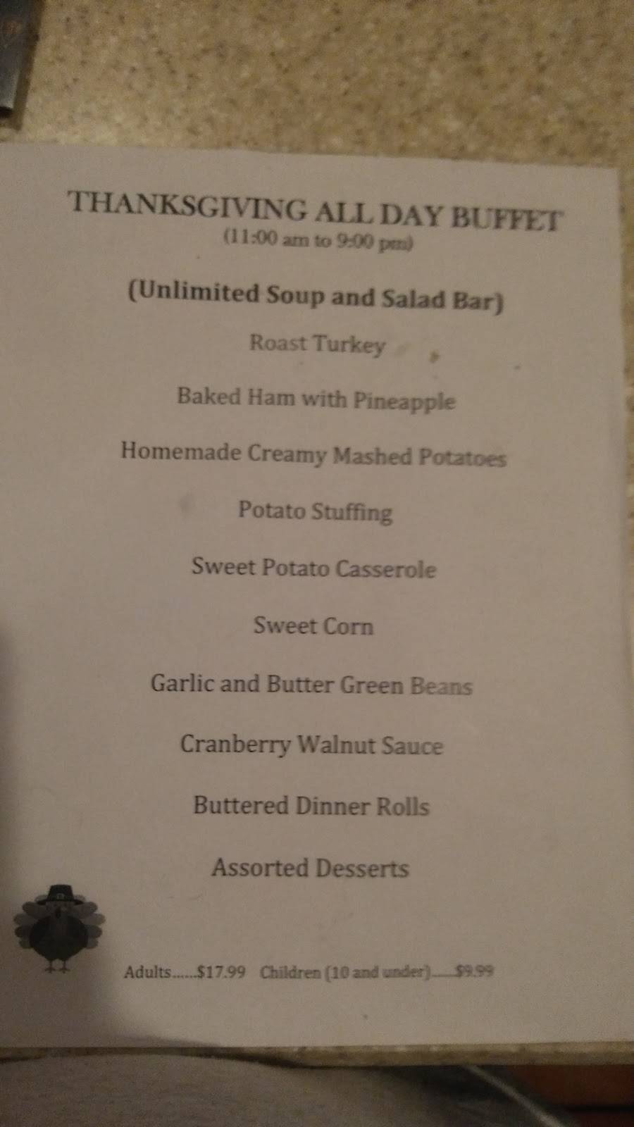 Ono Family Restaurant | restaurant | 10609 Allentown Blvd, Ono, PA 17077, USA | 7178615500 OR +1 717-861-5500