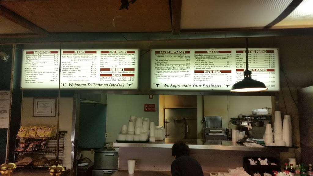 Thomas Bar B-Q | restaurant | 1503 N Loop W, Houston, TX 77008, USA | 7138684410 OR +1 713-868-4410