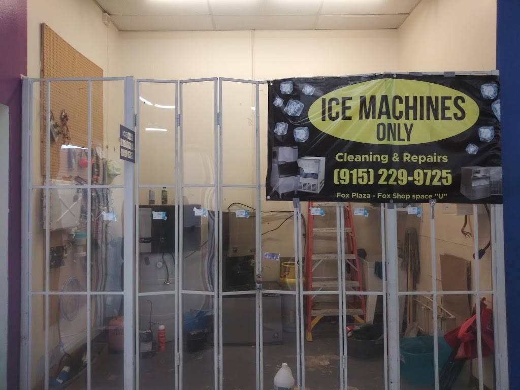 Ice machines only | restaurant | 5531 Alameda, El Paso, TX 79905, USA | 9152299725 OR +1 915-229-9725